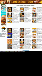 Mobile Screenshot of gamesfood.com